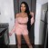 Europe and the United States new INS autumn shoulder chest reversing umbilical short paragraph two-piece trousers suit