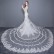 Wedding dress 2021 new long sleeve V-colored fish tail tail dress custom slim slim fashion large size lace wedding dress
