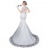 Wedding dress 2021 new shoulder drill V-neck sexy fish tail dress large size tail lace European and American bridal wedding dress