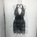 New spot European and American nightclub sexy ladies revealed sequins women's dresses six colors