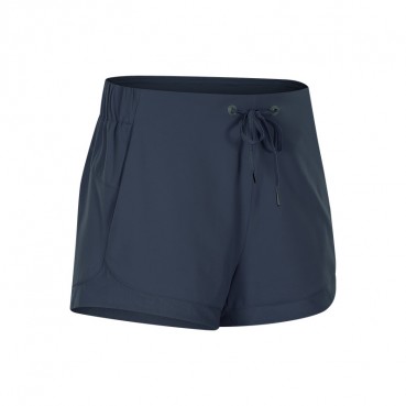 2021 spring and summer new skin-friendly yoga shorts female solid color casual training fitness quick-dry breathable hot pants