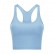 2021 spring and summer new belt chest mat yoga vest female color naked training fitness shockproof sports underwear