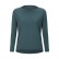 New double-sided naked bloating long sleeve female slim breathable simple European and American women training fitness yoga clothing