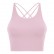 2021 solid color micro shoulder strap cross-like back sports underwear yoga clothing female new velive fitness bra small sling