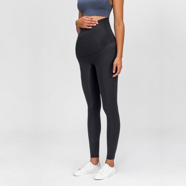 New grinding naked, stomach leggings, elastic, high waist wrap, yoga, fashion, pregnant women, nine pants