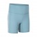2021 spring and summer new non-T line solid color yoga shorts double-sided grinding fumed elastic sports fitness three pants