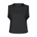 2021 spring and summer new cotton speed dry sports vest female moisture wicking loose breathable short fitness yoga clothing