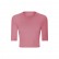 2021 spring and summer new product slim thin short sports fitness middle sleeves Europe and the United States simple solid color women yoga clothing