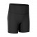 2021 spring and summer new non-T line solid color yoga shorts double-sided grinding fumed elastic sports fitness three pants