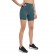 2021 spring and summer new non-T line solid color yoga shorts double-sided grinding fumed elastic sports fitness three pants