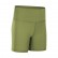 2021 European and American new solid color naked yoga shorts high waist hips tight stretch training sports hot pants women
