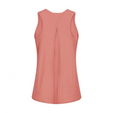 2021 spring and summer new naked skin-friendly straps vest female bow beautiful back loose breathable running sports blouse