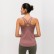 Autumn and winter new professional yoga vest female with chest pad hollow cross-like back speed dry breatha life fitness top