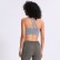 2021 spring and summer new classic shockproofing inner clothing female cross-like back gathered running yoga fitness bra