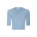 2021 spring and summer new product slim thin short sports fitness middle sleeves Europe and the United States simple solid color women yoga clothing