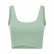 New solid color deep V-style back sports lupid female front piece intersection yoga fitness sports bra