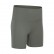 2021 European and American new solid color naked yoga shorts high waist hips tight stretch training sports hot pants women