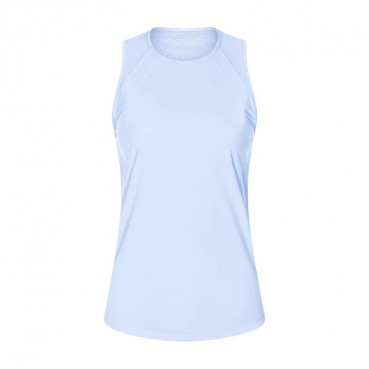 Factory direct spring and summer new back, back open space sports sleeveless T-shirt thin breathable moisture wicking fitness top