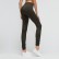 Autumn and winter new high waist yoga pants female personality cross waist slim fitness trousers foot thread pleated nine pants