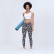 2021 spring and summer new yoga pants female hips sports fitness clothes slimming tight high waist small foot nine pants
