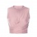 2021 spring and summer new product post-waist tape yoga vest solid color cross pre-moisture wicking fitness yoga clothing
