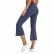 2021 spring and summer new speaker wide-leg yoga pants double-sided grinding elastic slim dance sports seven pants women