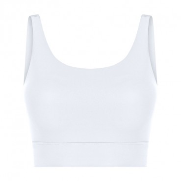 Europe and the United States new minimalist fashion U-shaped back sports underwear, pay, vectors, outdoor running sports text chest