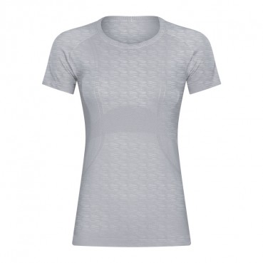 2021 spring and summer new ladies short-sleeved round neck sports t-shirt running fitness top Slim breathable yoga short sleeve