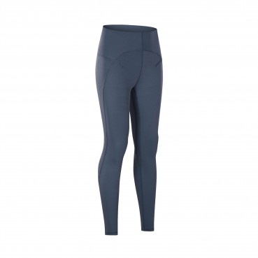 2021 spring and summer new front special features i line stitching yoga pants double-sided naked stretch slim pants nine pants