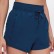 2021 spring and summer new lottron bundle waist yoga shorts female solid color pocket loose breathable sports three pants