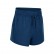 2021 spring and summer new lottron bundle waist yoga shorts female solid color pocket loose breathable sports three pants