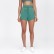 2021 spring and summer new lottron bundle waist yoga shorts female solid color pocket loose breathable sports three pants