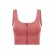 2021 spring and summer new fashion wild zipper sports underwear female gather shock absorbing