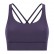 2021 spring and summer new cross-like back yoga text chest grinding naked high strength shockproof upper, sports lingerie