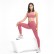 2021 European and American new products without T line invisible yoga pants double-sided grinding honey hips hip high waist nine pants women