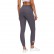 2021 Europe and the United States new solid color stitching high waist yoga pants female foot hollow cross small foot sports nine pants