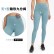2021 European and American new products without T line invisible yoga pants double-sided grinding honey hips hip high waist nine pants women