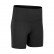 2021 European and American new solid color naked yoga shorts high waist hips tight stretch training sports hot pants women