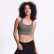 2021 spring and summer new classic shockproofing inner clothing female cross-like back gathered running yoga fitness bra