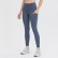 Spring and summer new non-T line sideline pocket yoga pants waist splink pocket skin-friendly hips tight nine pants women