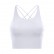2021 solid color micro shoulder strap cross-like back sports underwear yoga clothing female new velive fitness bra small sling