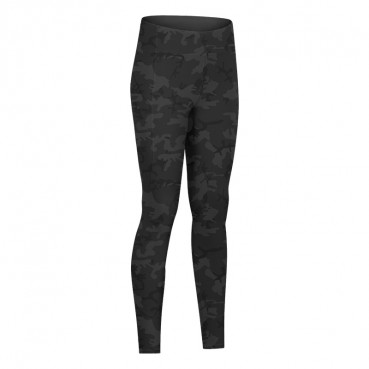 2021 Europe and the United States new yoga trousers female naked solid color stereo stitching hips sports fitness nine pants