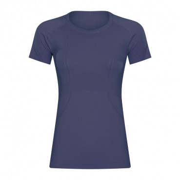 2021 spring and summer new ladies short-sleeved round neck sports t-shirt running fitness top Slim breathable yoga short sleeve