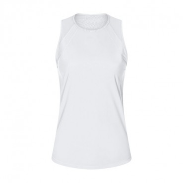 Factory direct spring and summer new back, back open space sports sleeveless T-shirt thin breathable moisture wicking fitness top