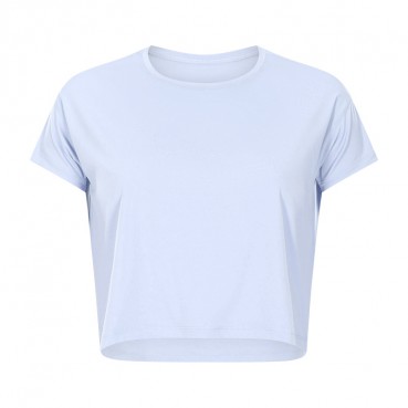 Europe and the United States new sexy hiking badge yoga T sleeve female quick-drying loose breathable outdoor sports fitness service