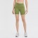 2021 European and American new solid color naked yoga shorts high waist hips tight stretch training sports hot pants women