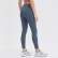 Spring and summer new non-T line sideline pocket yoga pants waist splink pocket skin-friendly hips tight nine pants women