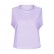 2021 spring and summer new cotton speed dry sports vest female moisture wicking loose breathable short fitness yoga clothing