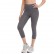 Spring and summer new non-angle launched naked yoga seven pants high waist hip slim slimming sports fitness trousers women
