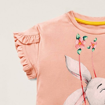 Children's clothing T-shirt European and American style summer new children's clothing cotton children T-shirt round neck short-sleeved children T-shirt
